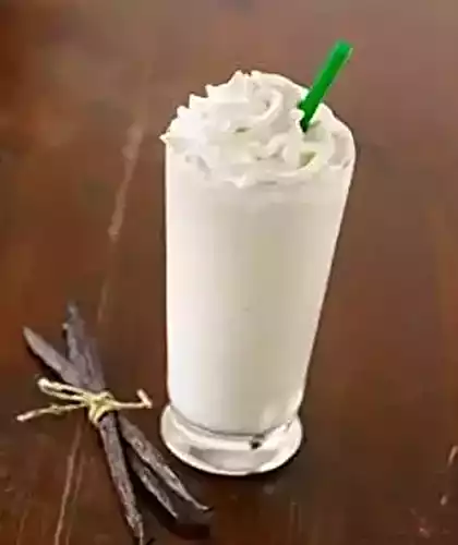Cappuccino frappé à la vanille
