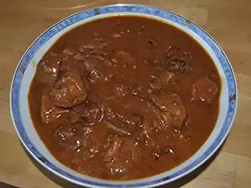 Carbonnades flamandes à la Chimay bleue