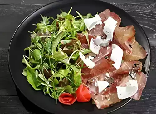 Carpaccio de bresaola et truffes