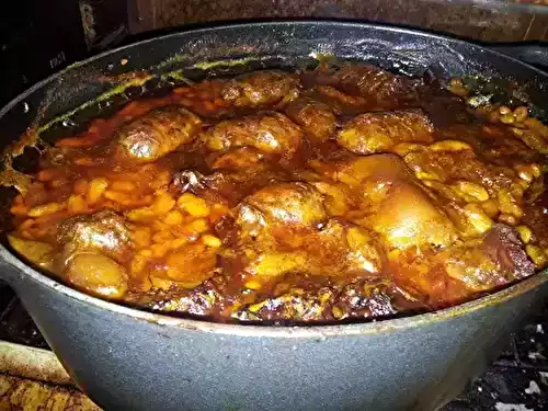 Cassoulet créole réunionnais