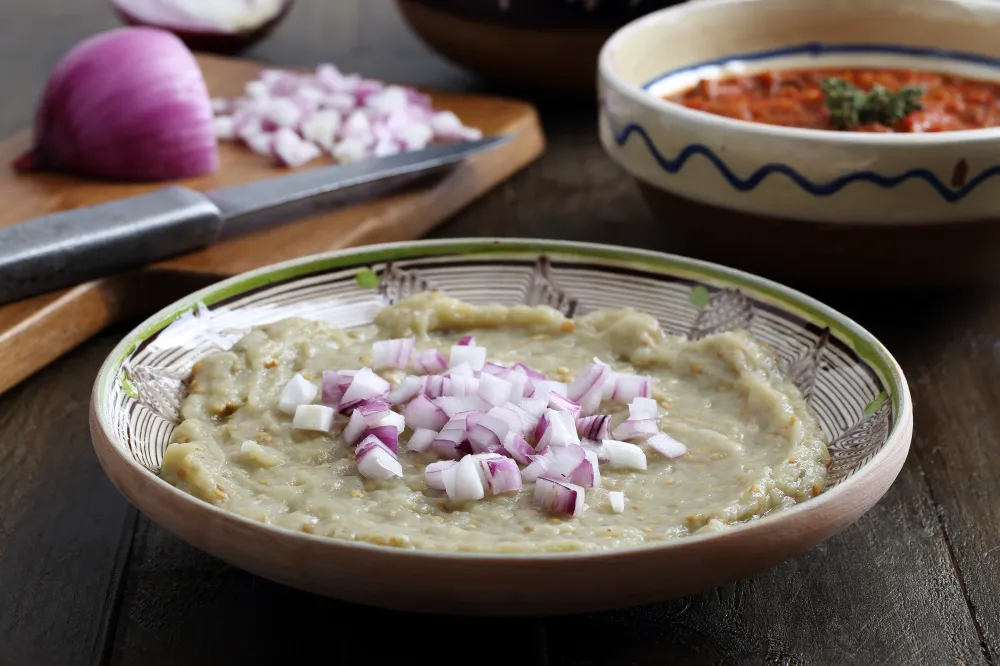 Caviar d'aubergine simple