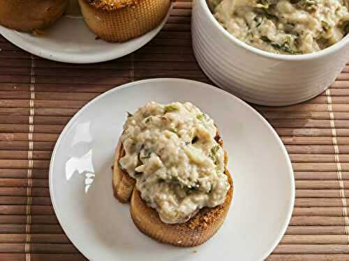 Caviar d'aubergines allégé