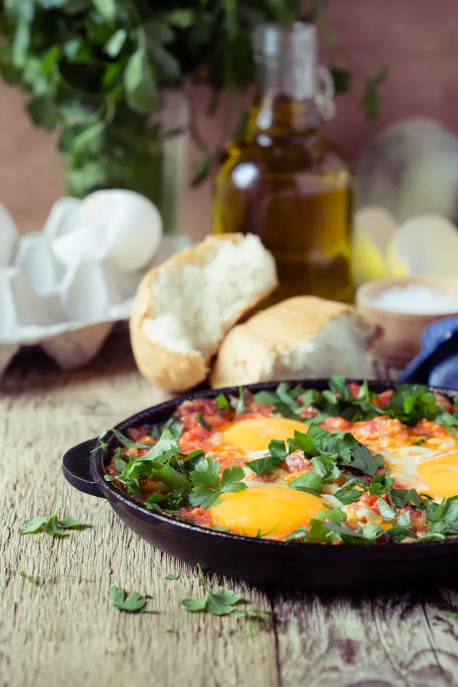 Chakchouka à l'escalope de dinde