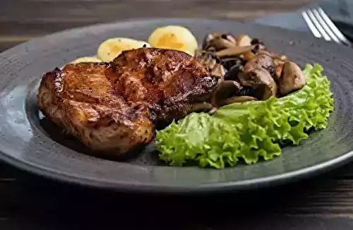 Chapon laqué au miel