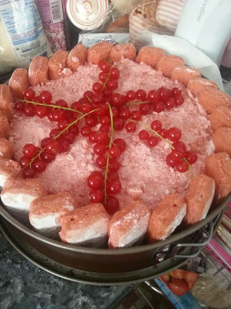 Charlotte légère aux fruits rouges (sans gélatine)