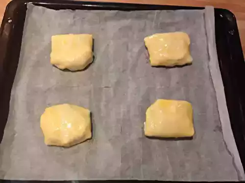 Chausson chèvre-jambon