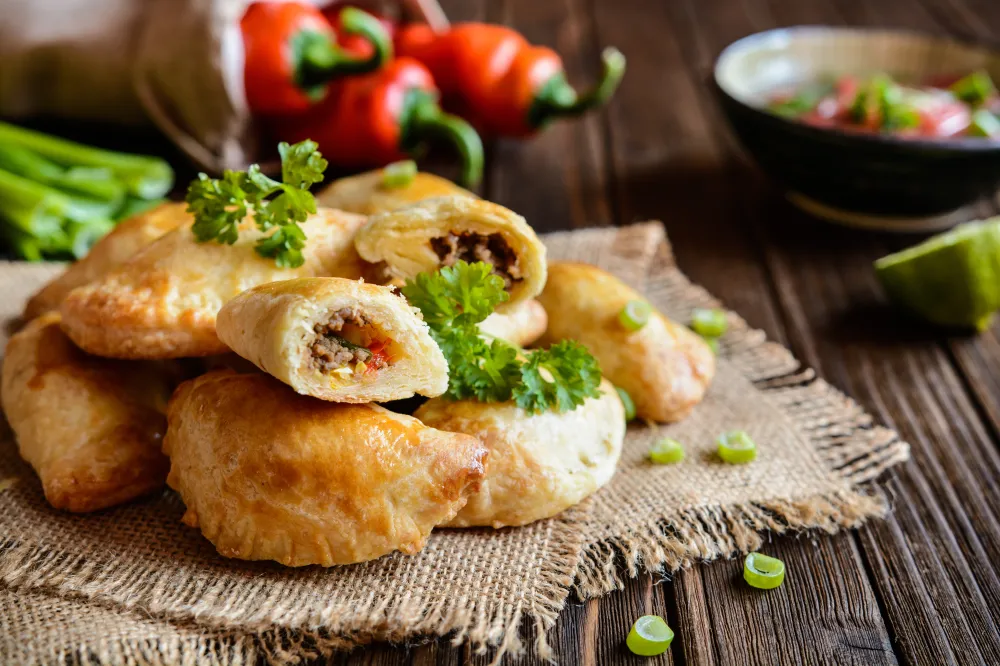 Chaussons aux poivrons faciles