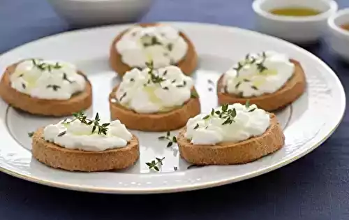 Chèvre chaud sur toast