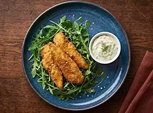 Chicken chips croustillants et sauce Savora : la recette apéro facile