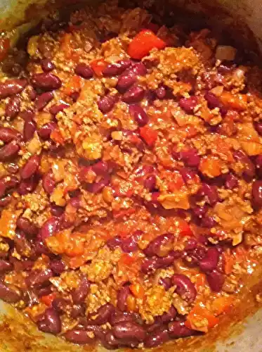 Chili con carne au chorizo