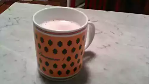 Chocolat chaud à la vanille