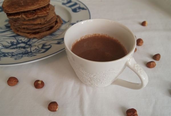 Chocolat chaud au lait d'amande