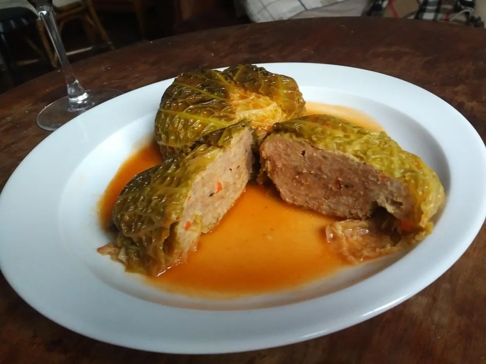 Chou farci à la polonaise
