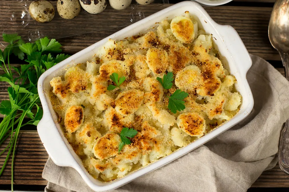 Chou-fleur à la flamande au Cooking Chef