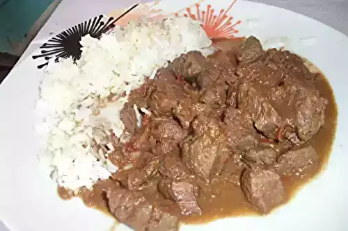 Civet de cerf au vin blanc