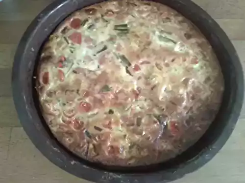 Clafoutis salé et léger !