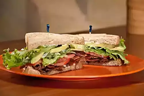 Club sandwich au bacon