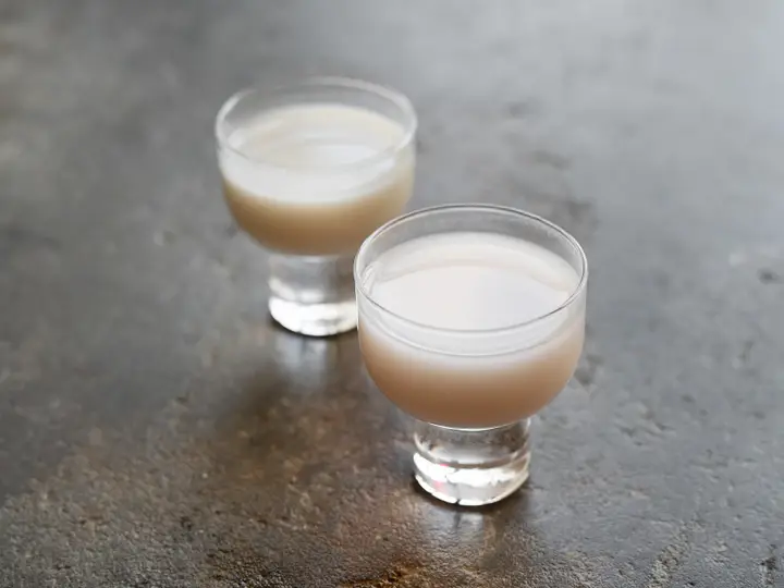 Cocktail au makgeolli