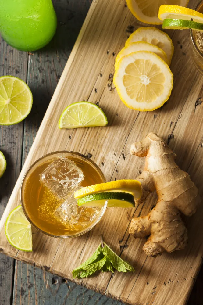 Cocktail Maliclé vodka, citron et gingembre