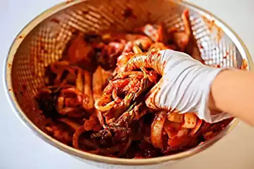 Comment faire du kimchi maison