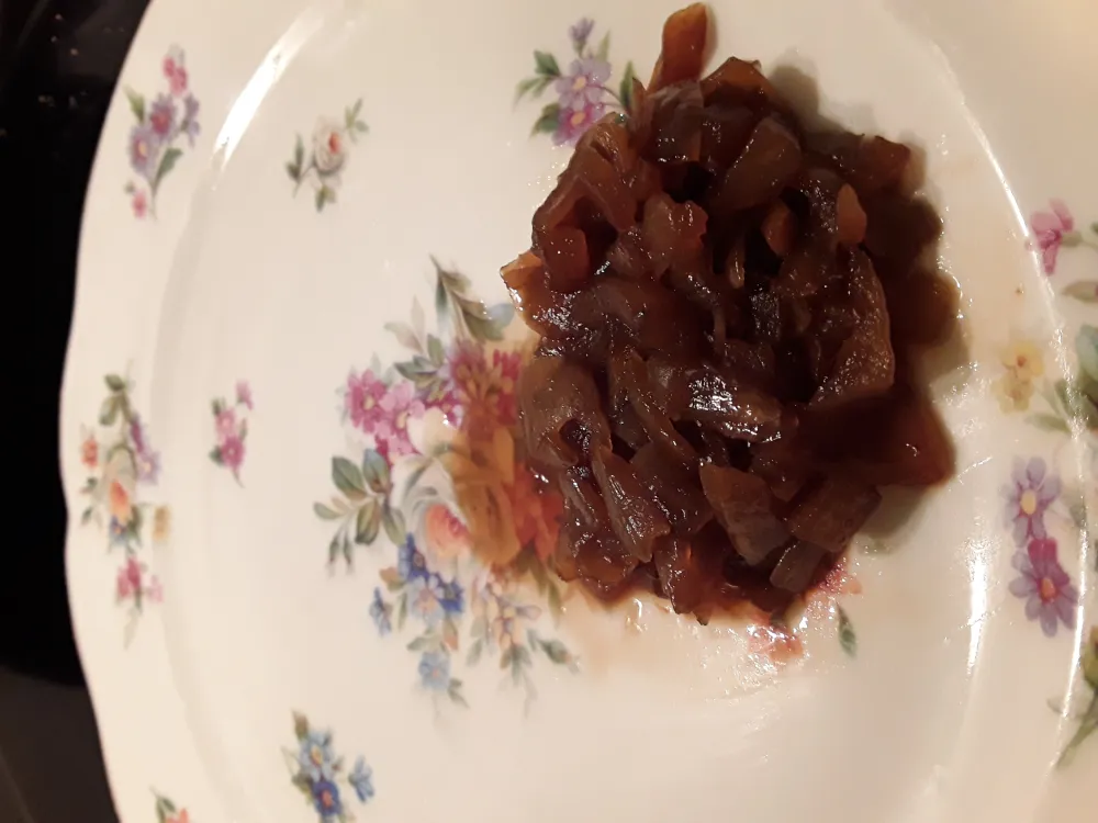 Confit d'oignons de Roscoff maison