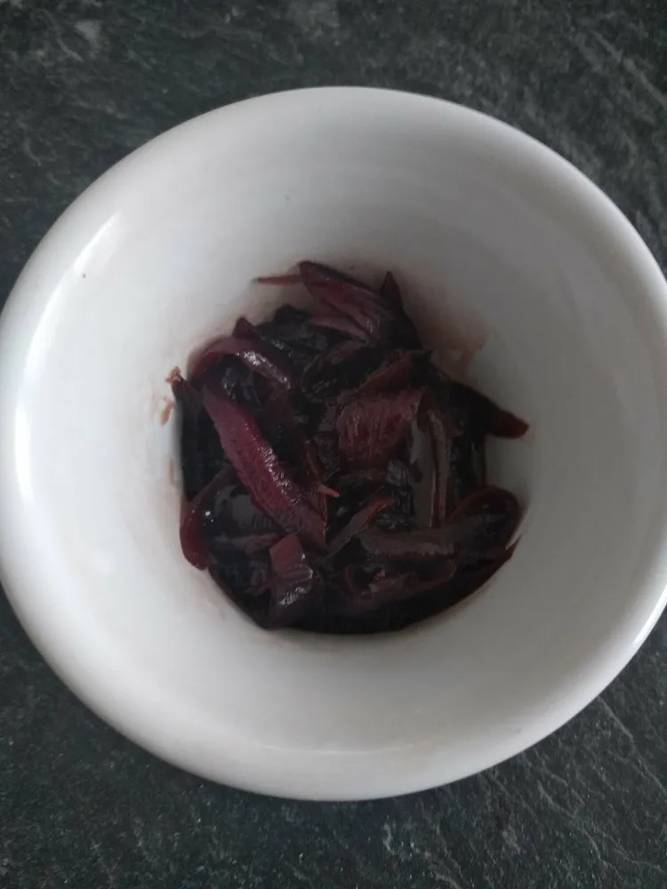 Confit doignons au vinaigre balsamique et au porto