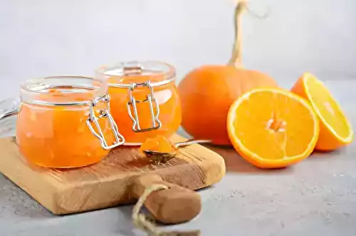 Confiture citrouille orange