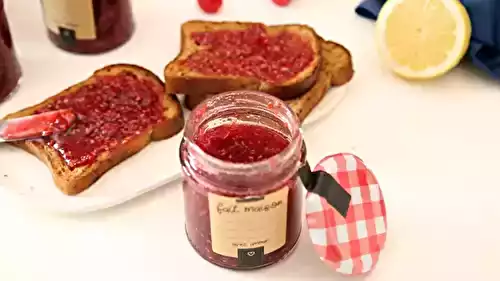 Confiture de framboises