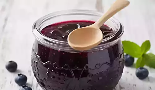 Confiture de myrtilles