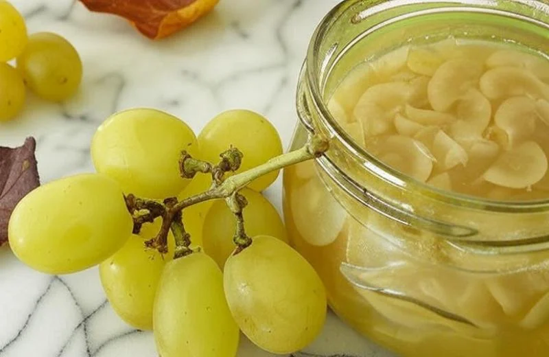 Confiture de raisin blanc