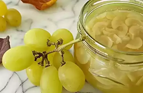 Confiture de raisin blanc