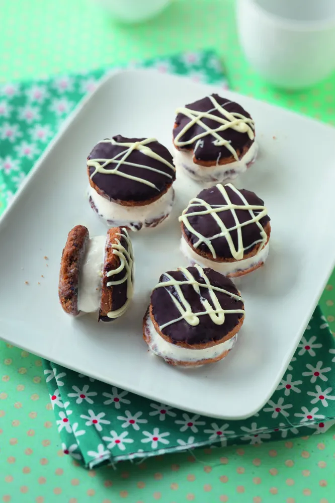 Cookie glacé façon macaron