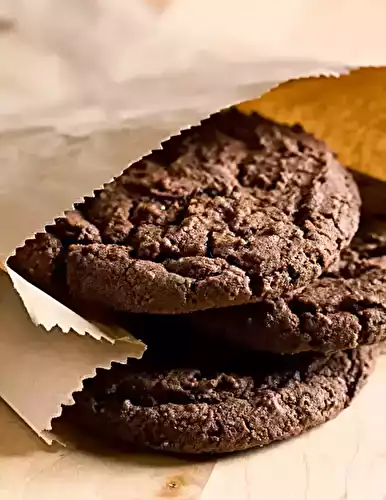 Cookies au chocolat noir