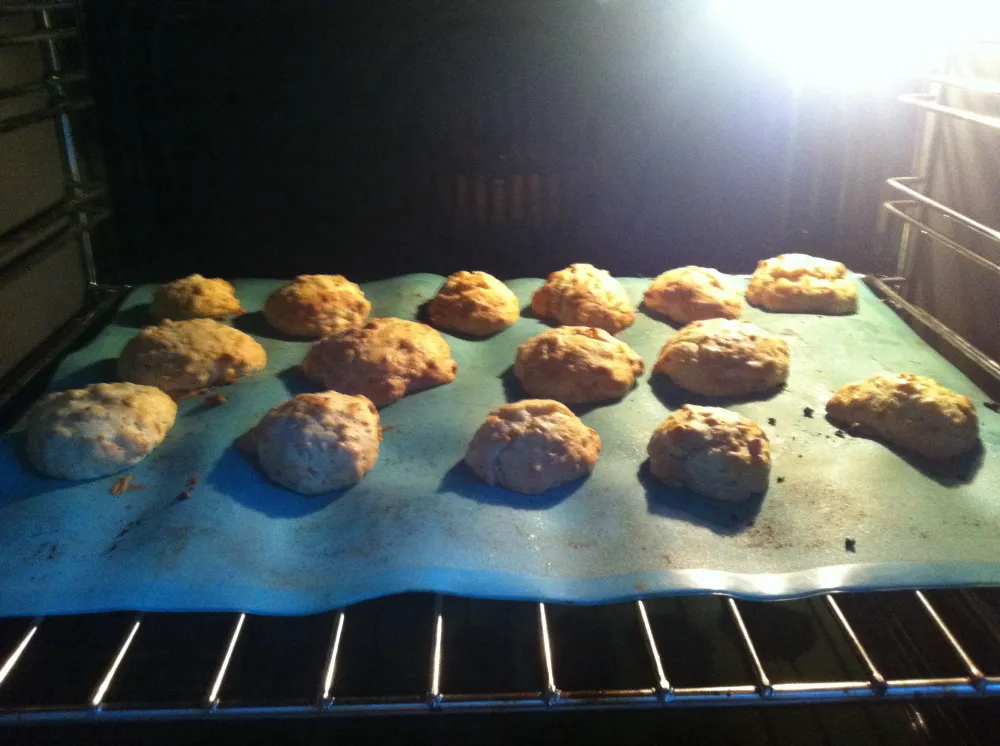 Cookies aux corn flakes