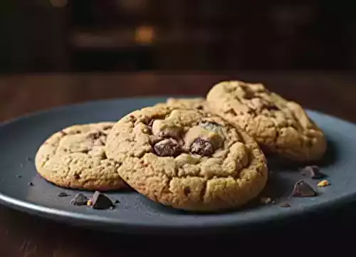 Cookies aux noix du brésil, chocolat au lait et fève tonka