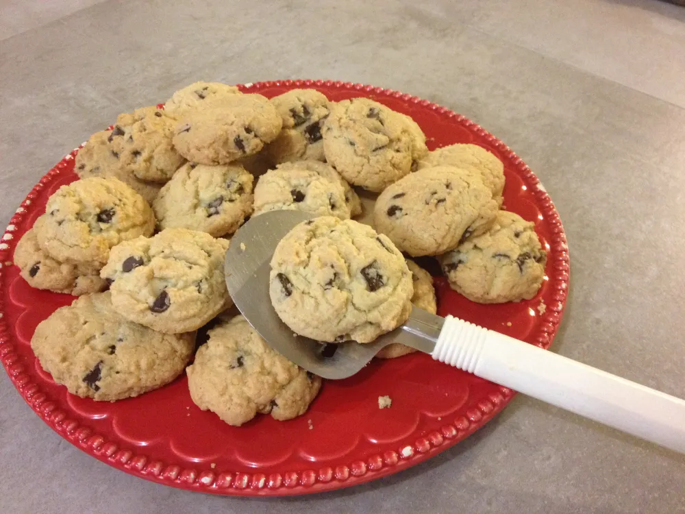 Cookies aux pépites de chocolat sans gluten