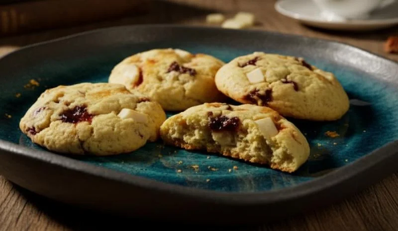 Cookies cranberries & noix du Brésil caramélisées