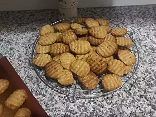 Cookies croquants au noix