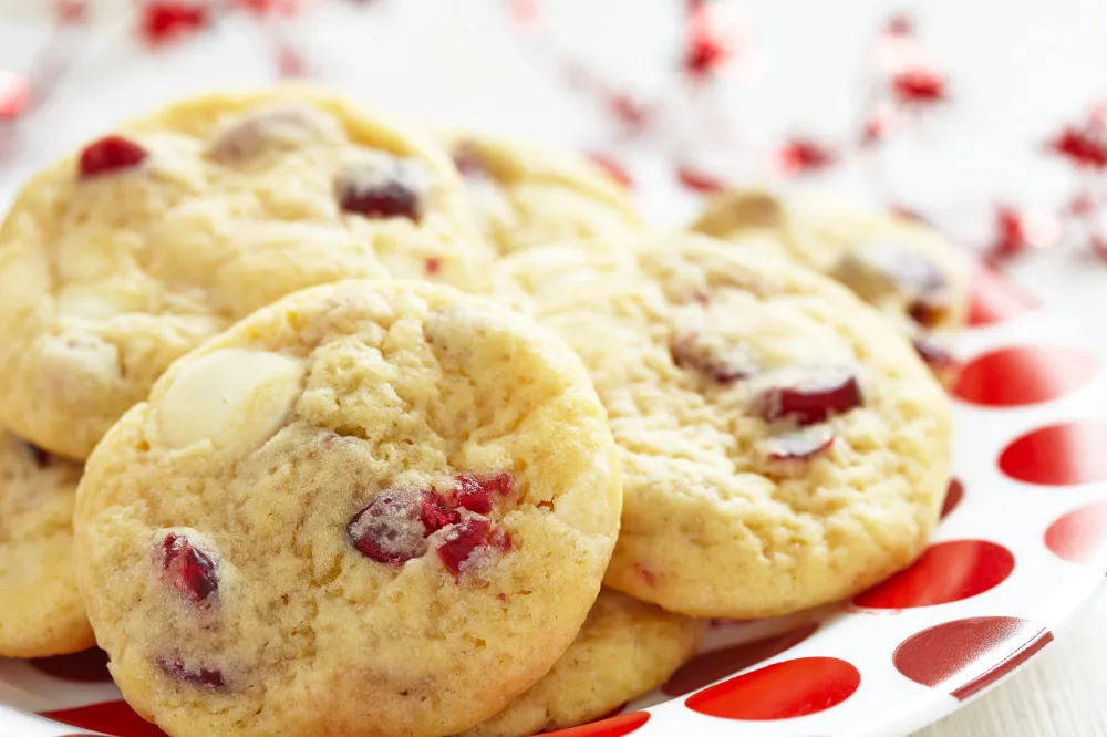 Cookies fraise - chocolat blanc