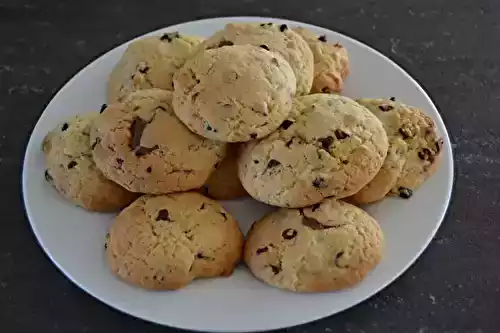 Cookies pépites de chocolat et nutella