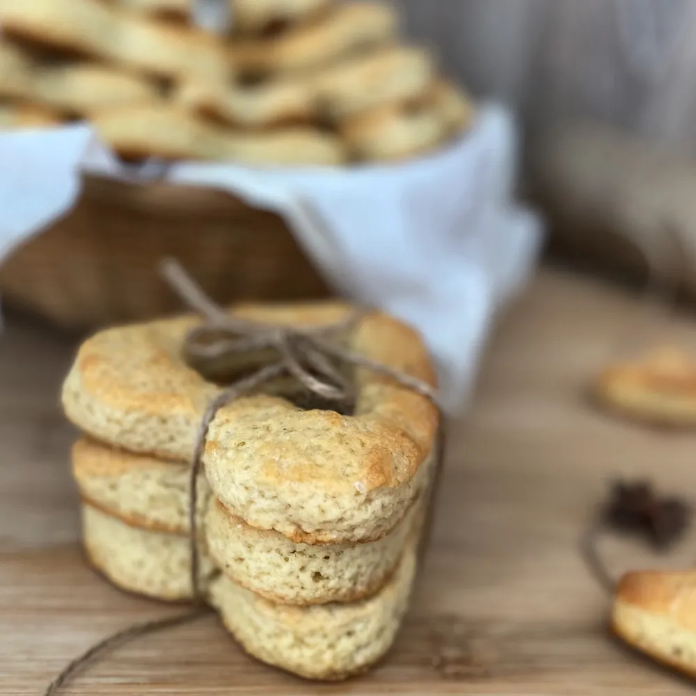 Cookies vegan à l’anis et au jus d’orange