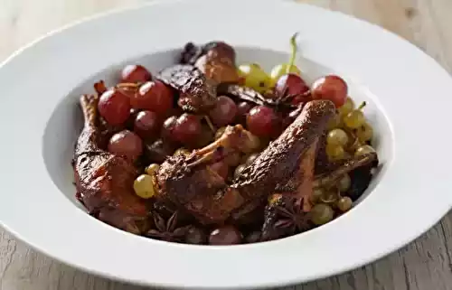 Coq aux raisins