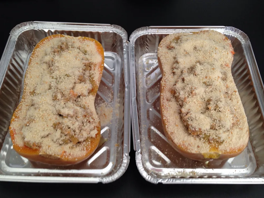 Courge musquée (ou butternut farcie)