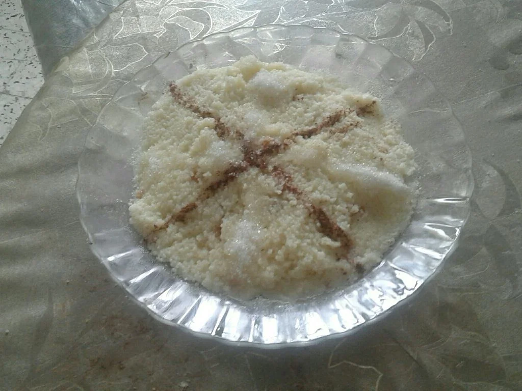 Couscous sucré aux raisins secs