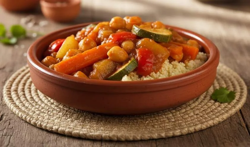 Couscous tunisien aux légumes