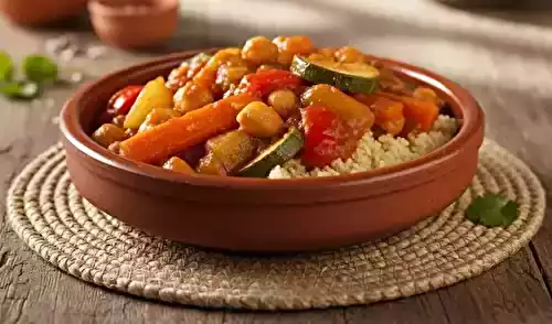 Couscous tunisien aux légumes