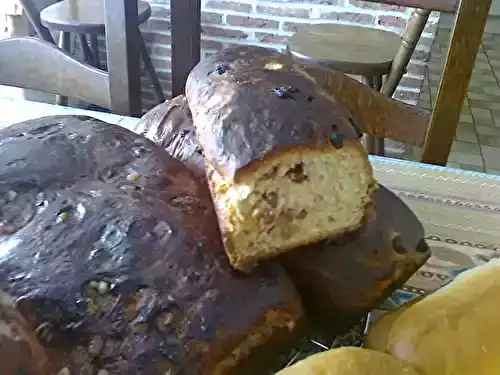 Cramique aux raisins secs