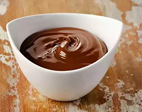 Crème au chocolat rapide