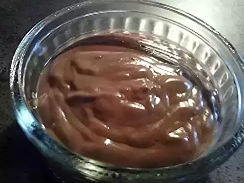 Crème au chocolat (sans gluten)