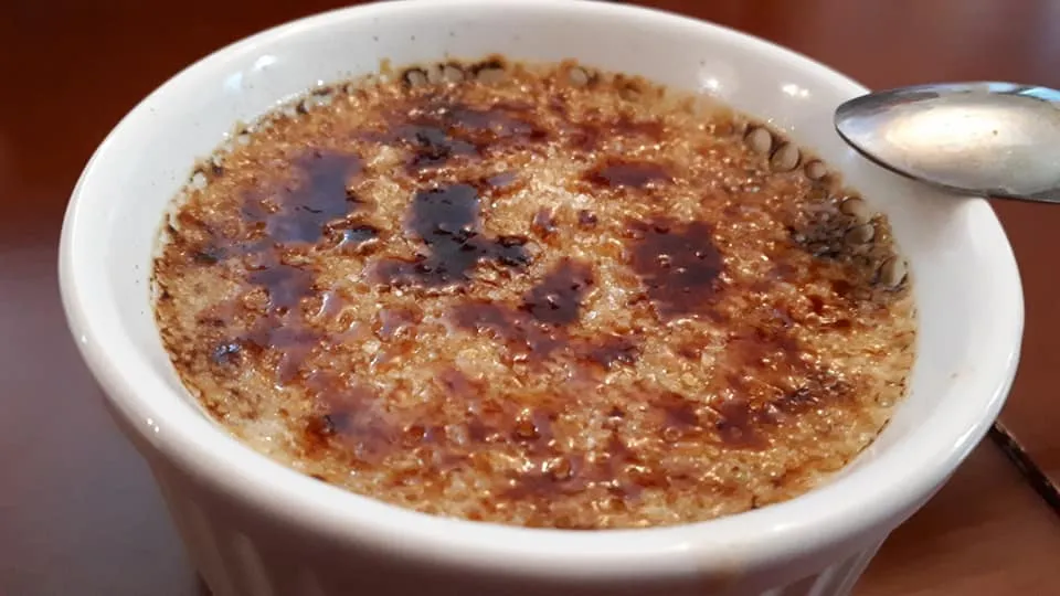 Crème brûlée aux marrons
